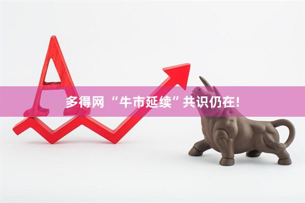 多得网 “牛市延续”共识仍在!